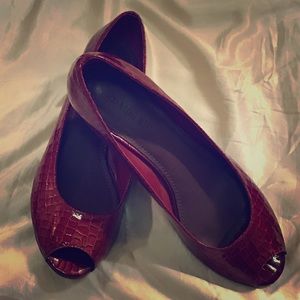 Ferrari red patent leather women’s shoes